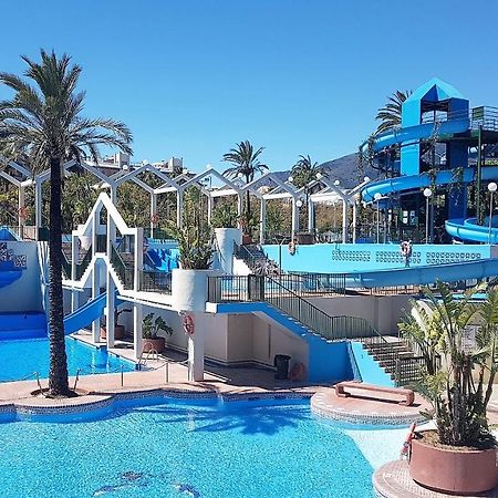 "Vive Benal Beach" Estudios Con Vistas Al Parque Acuatico Benalmádena Kültér fotó