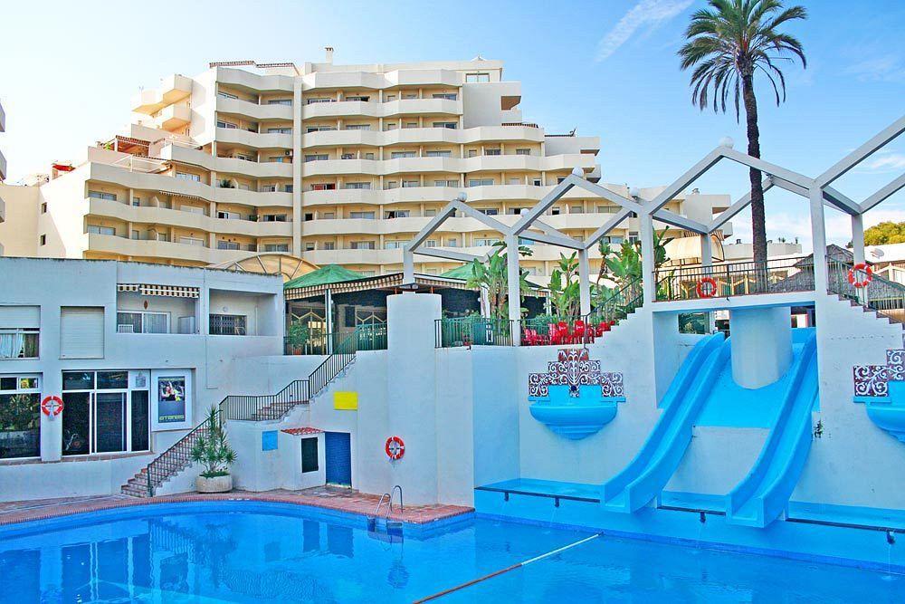 "Vive Benal Beach" Estudios Con Vistas Al Parque Acuatico Benalmádena Kültér fotó