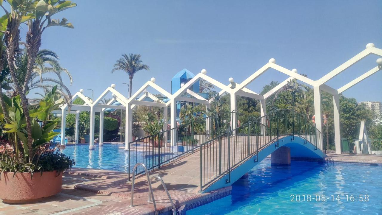 "Vive Benal Beach" Estudios Con Vistas Al Parque Acuatico Benalmádena Kültér fotó