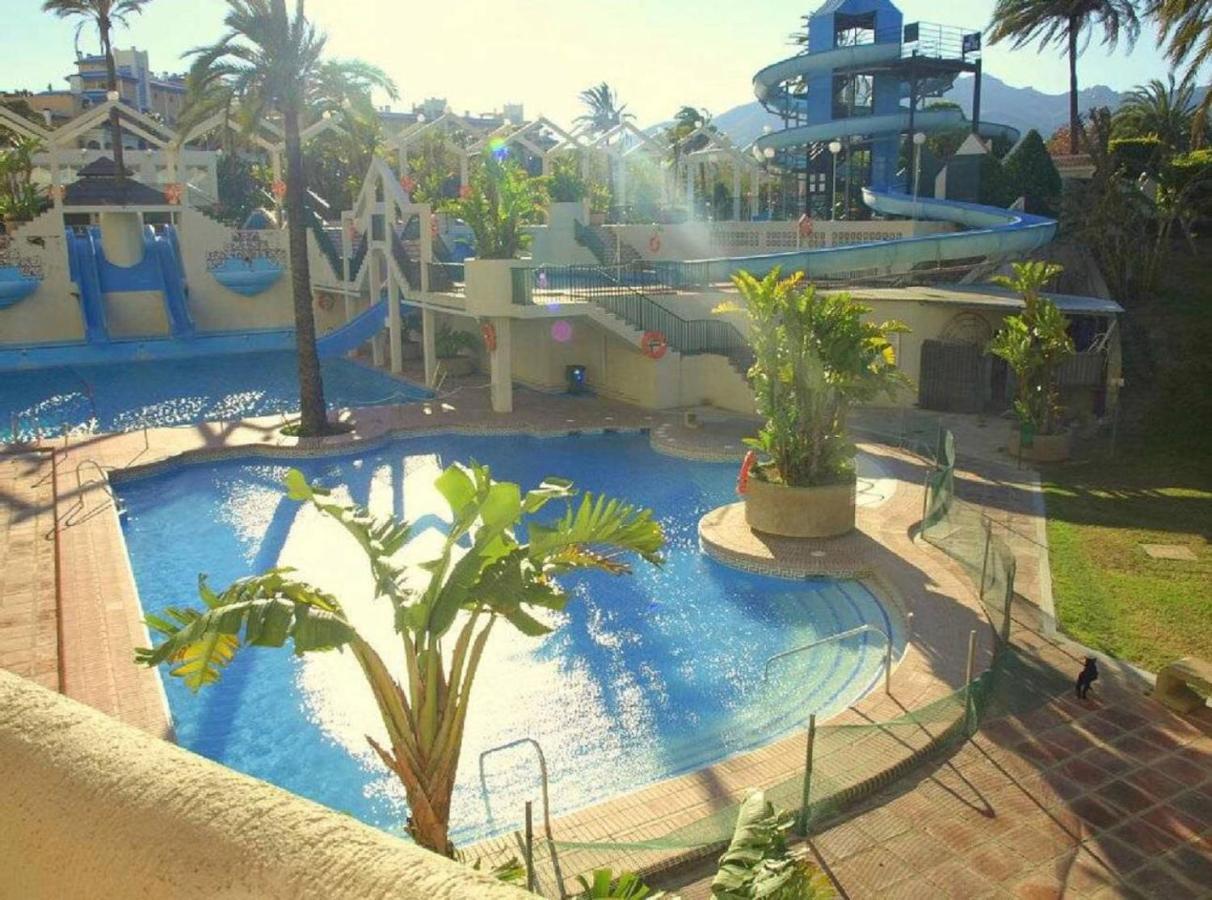 "Vive Benal Beach" Estudios Con Vistas Al Parque Acuatico Benalmádena Kültér fotó